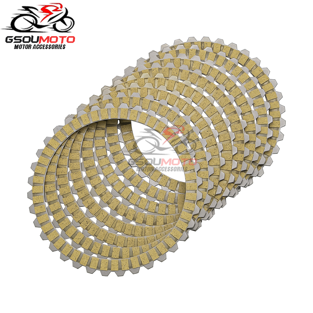 Crepe Pan Carbon - Motorcycle Engine Carbon Fiber Clutch Friction