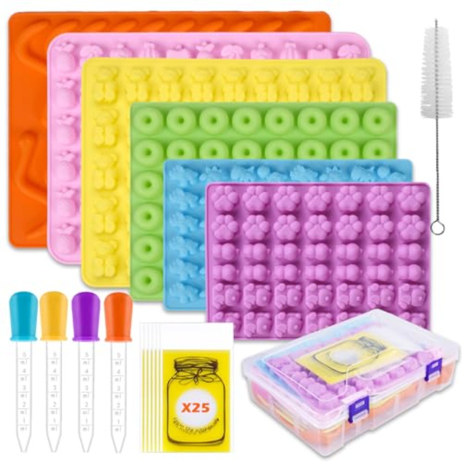 Donut Mold Silicone - Gummy Bear Molds Silicone 37PCS Set,