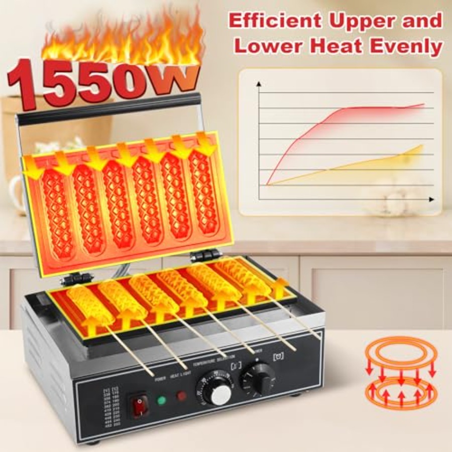 Commercial Corn Dog Maker 1550 - Corn Dog Stick avis et prix