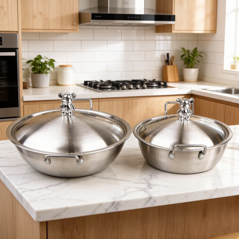 201 Stainless Steel Bowl with  - Dim Sum Basket avis et prix