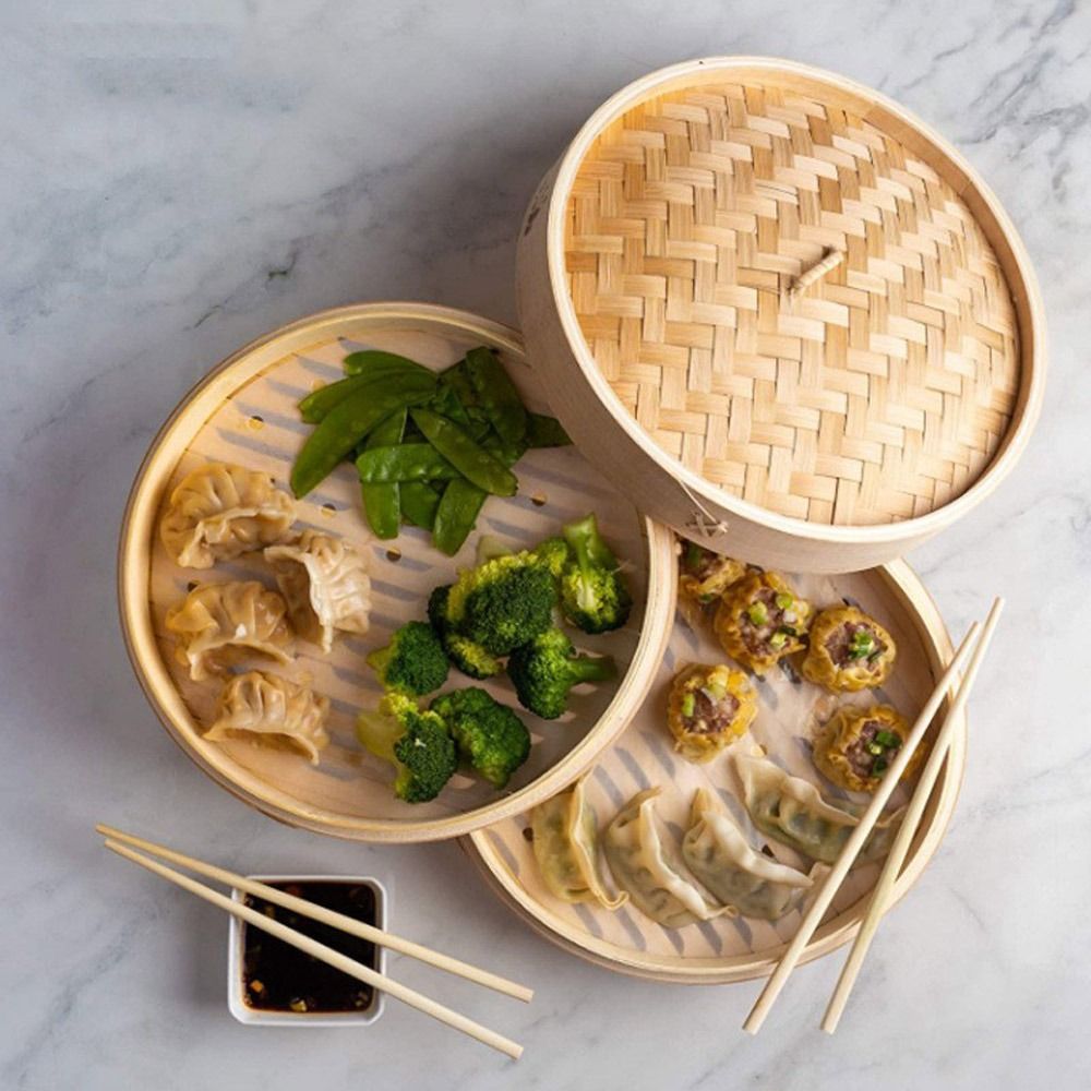 Chinese Steamer Bamboo Steamer - Bao Steamer Bamboo avis et prix