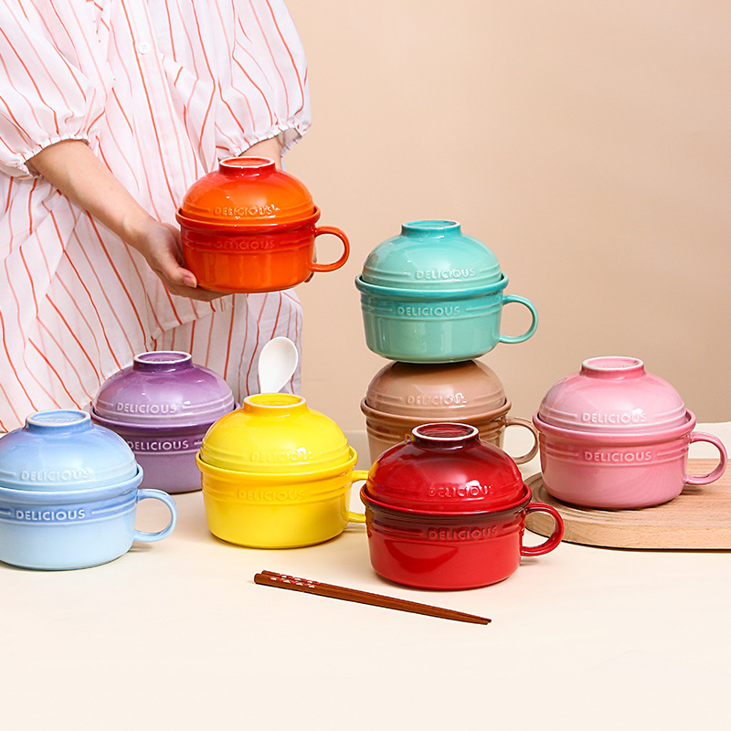 Rainbow Instant Noodle Bowl Cu - Dim Sum Basket avis et prix