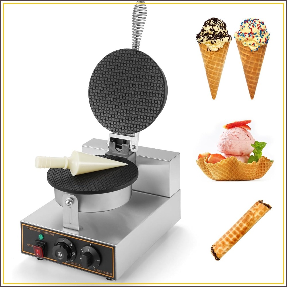 1200W Commercial Waffle Cone M - Waffle Cone Maker avis et prix