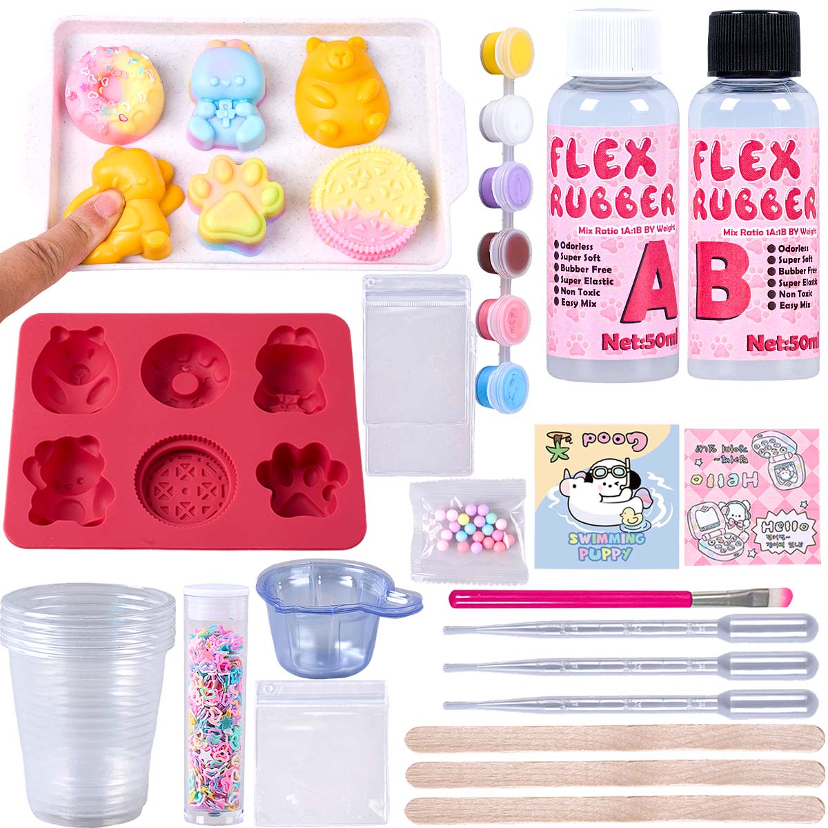 Taba Squishy Maker Kit Flex Ru - Donut Mold Silicone avis et prix