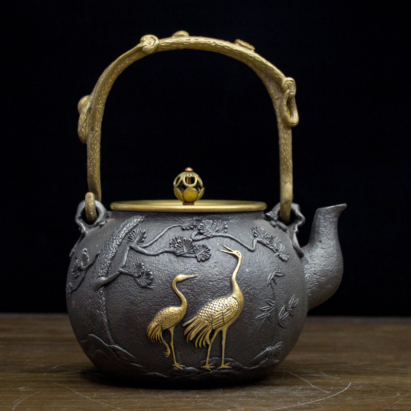 New Cast Iron Teapot Vintage T - Cast Iron Corn avis et prix