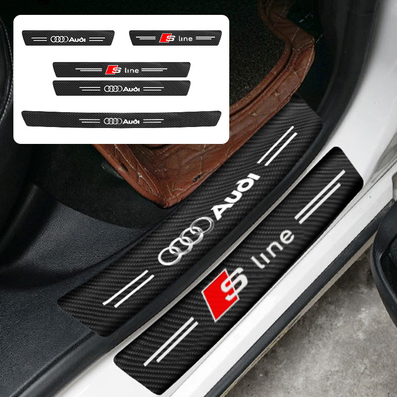 Car Door Sill Scuff Plate Deco - Crepe Pan Carbon avis et prix