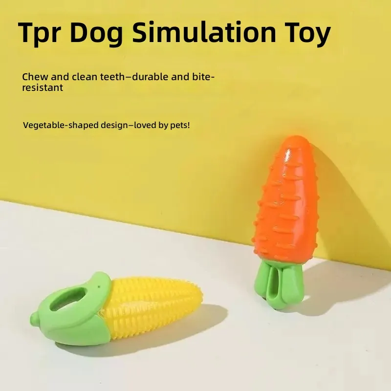 2026 TPR Dog Toy Carrot Corn S - Corn Dog Stick avis et prix
