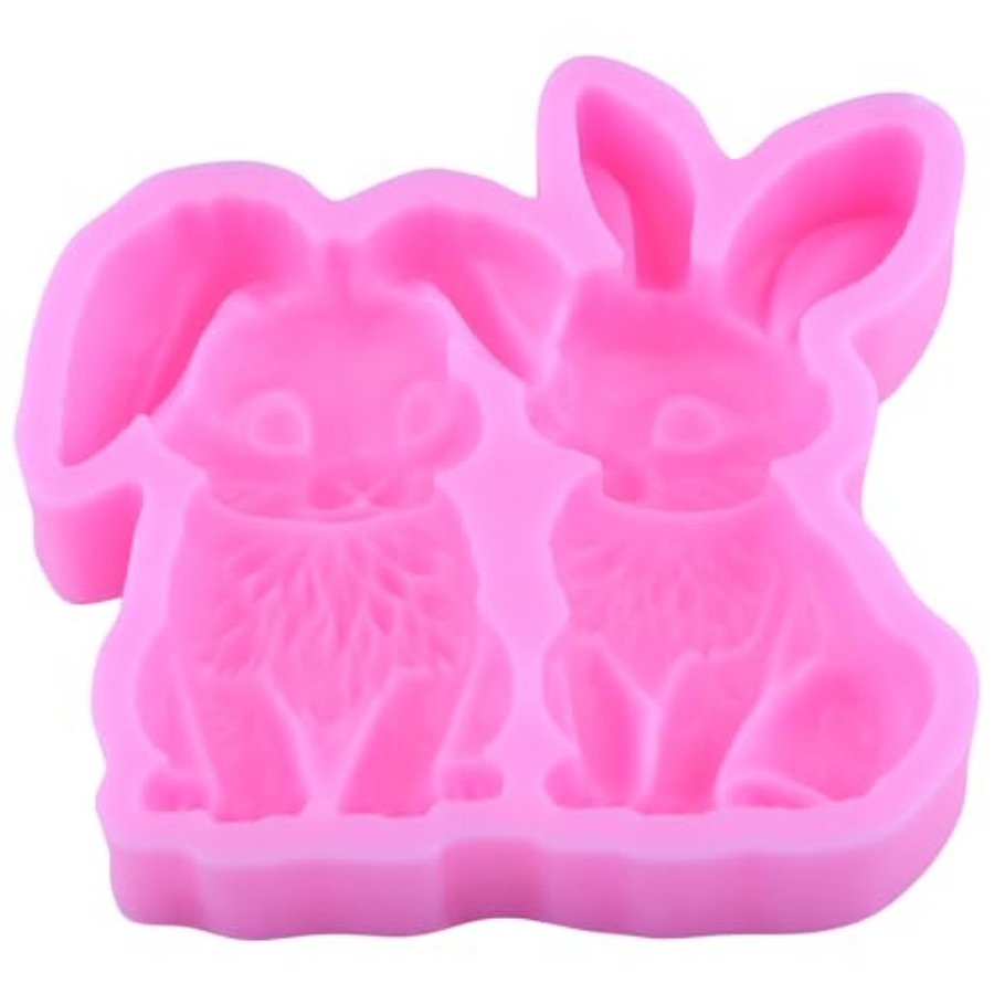 Rabbit Fondant Mold Easter Bun - Bunny Cake Mold avis et prix
