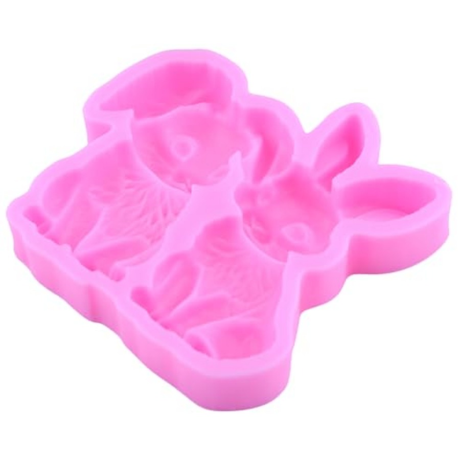 Rabbit Fondant Mold Easter Bun - Bunny Cake Mold avis et prix