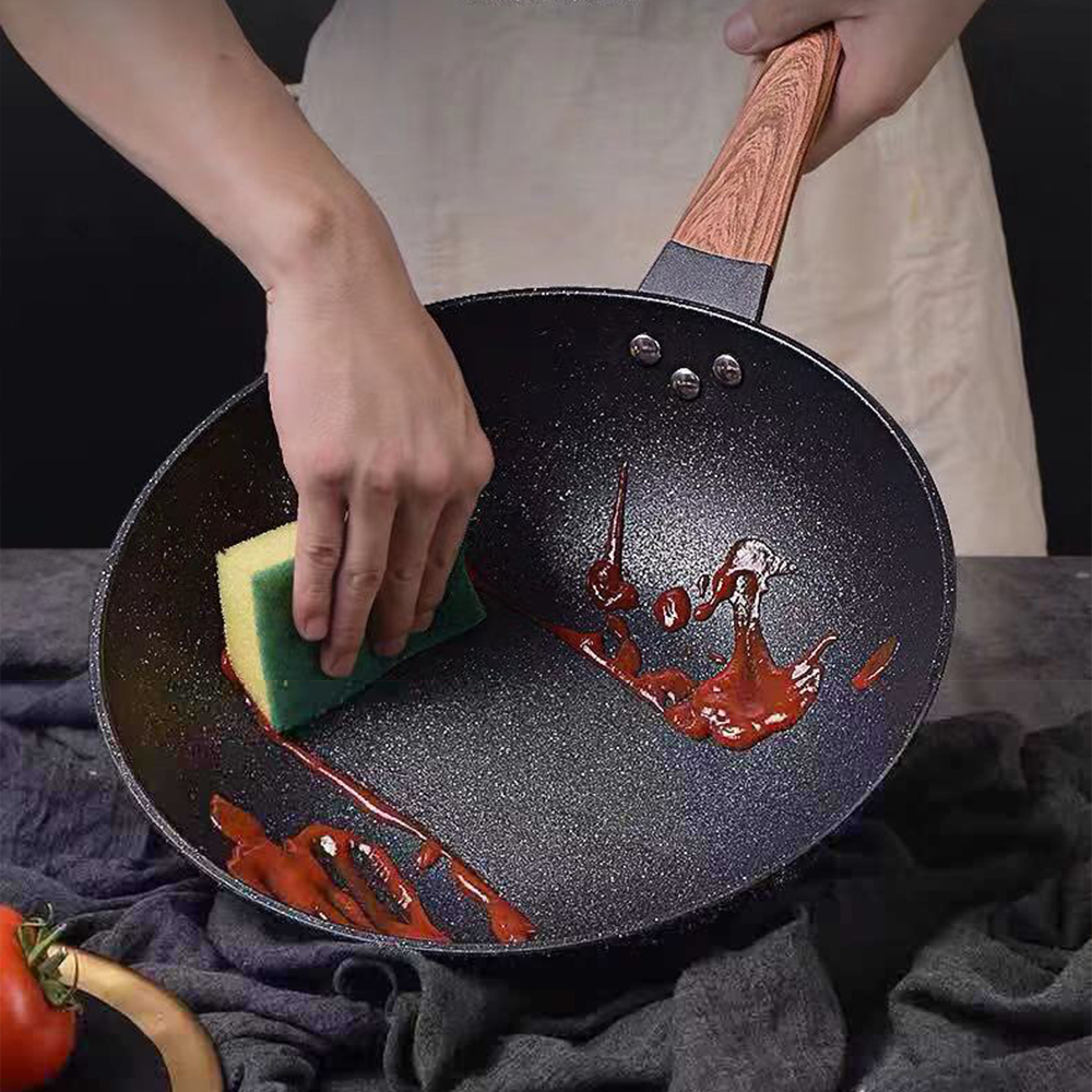 32CM Non-stick Wok Frying Pan  - Mini Pancake Griddle avis et prix