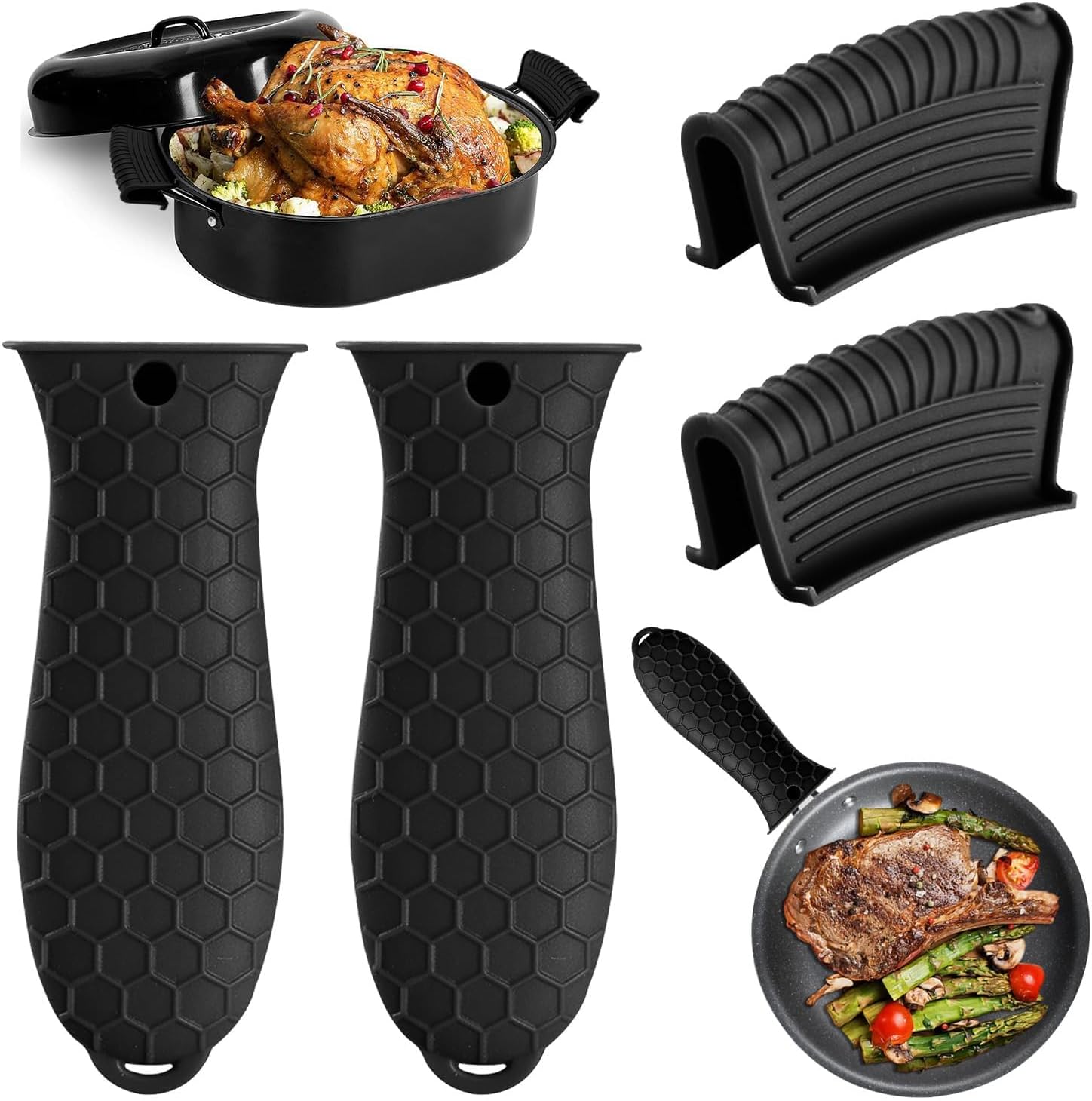 Silicone Heat-Resistant Handle - Cast Iron Corn avis et prix