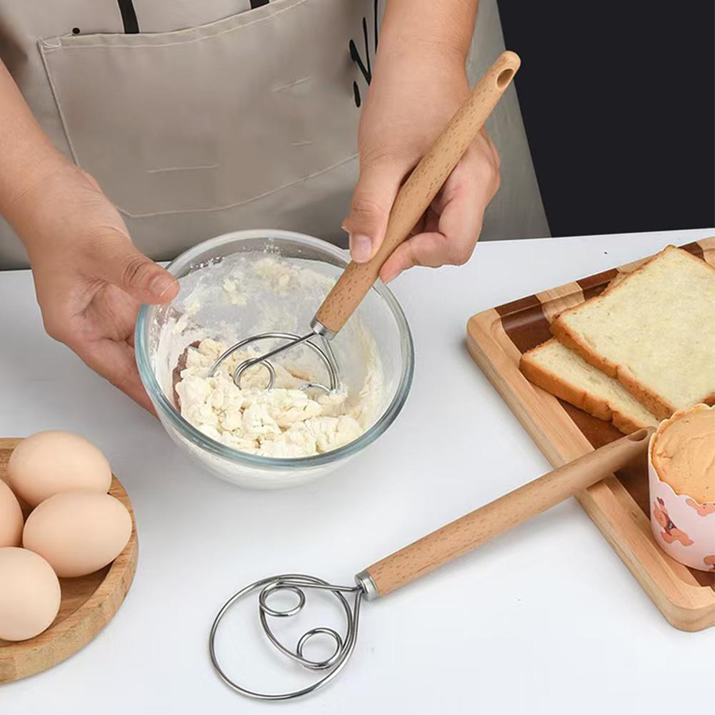 Danish Dough Whisk Stainless S - Danish Pancake Pan avis et prix