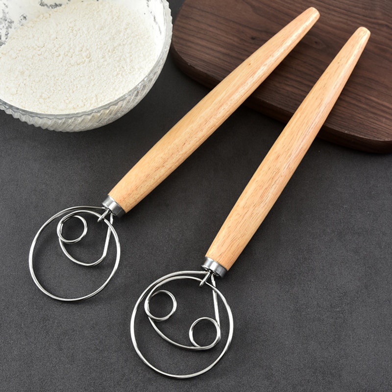 Danish Dough Whisk Stainless S - Danish Pancake Pan avis et prix