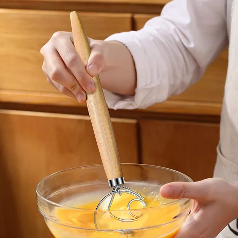 Danish Dough Whisk Stainless S - Danish Pancake Pan avis et prix