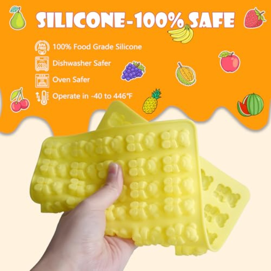 Gummy Bear Molds Silicone 37PC - Donut Mold Silicone avis et prix