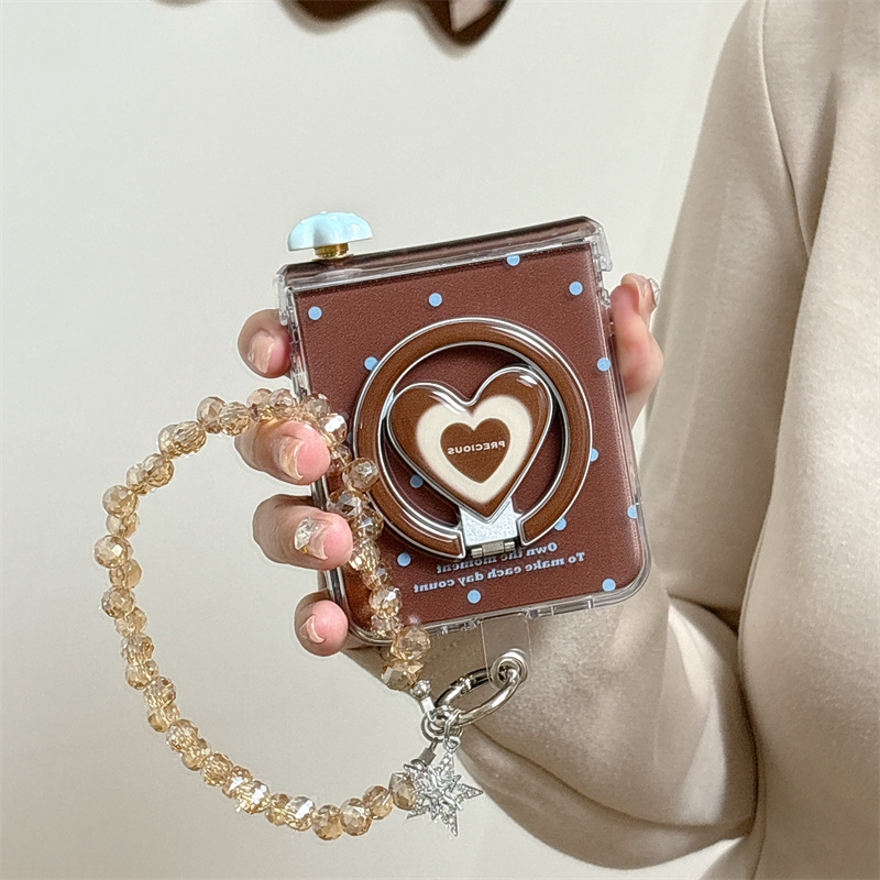 Cute Polka Dot Magnetic Phone  - Taco Stand Holder avis et prix