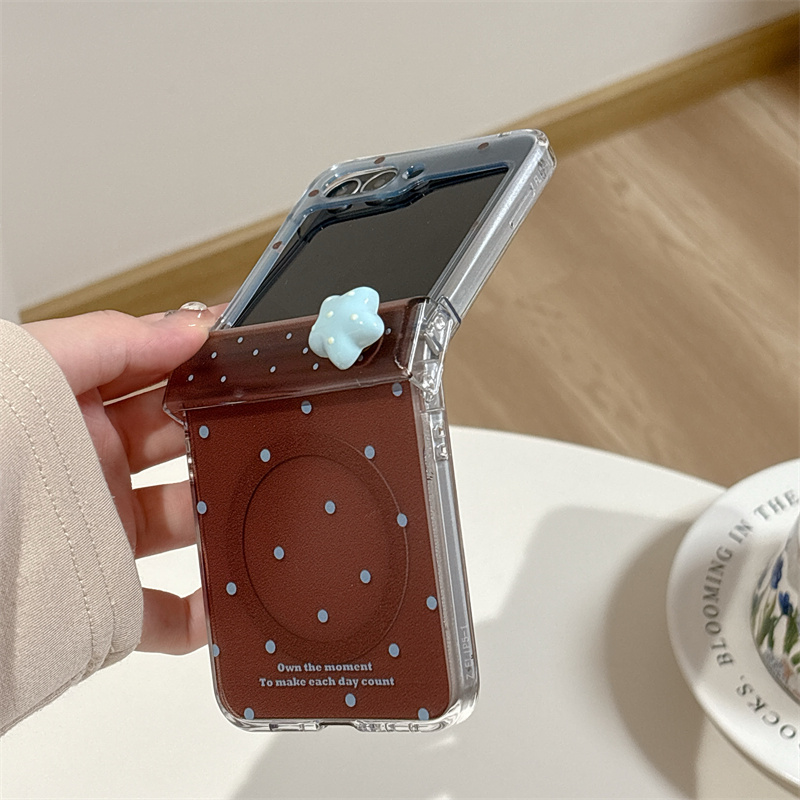 Cute Polka Dot Magnetic Phone  - Taco Stand Holder avis et prix