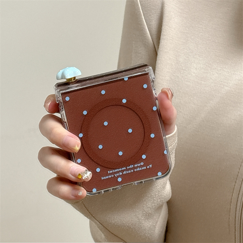 Cute Polka Dot Magnetic Phone  - Taco Stand Holder avis et prix