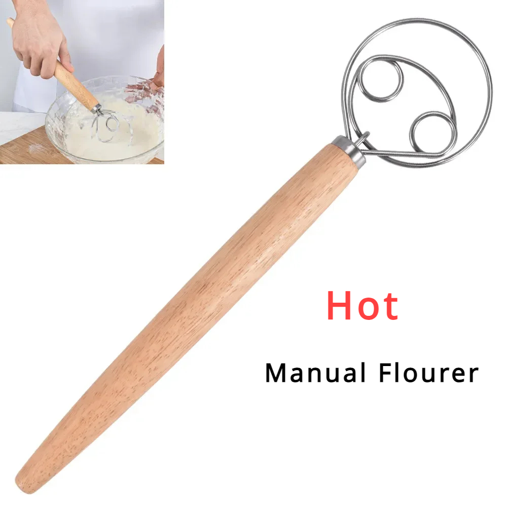 Cake Tools Danish Dough Whisk  - Danish Pancake Pan avis et prix