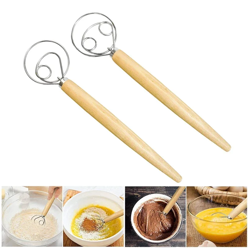 Cake Tools Danish Dough Whisk  - Danish Pancake Pan avis et prix