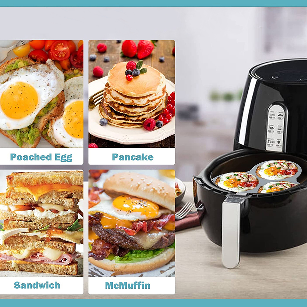 Silicone Egg Mold Air Fryer Eg - Egg Waffle Pan avis et prix