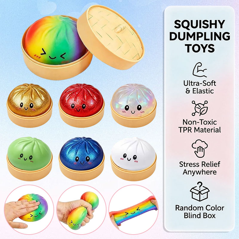 Glitter Bao Bun Squeeze Toy Ka - Bao Steamer Bamboo avis et prix