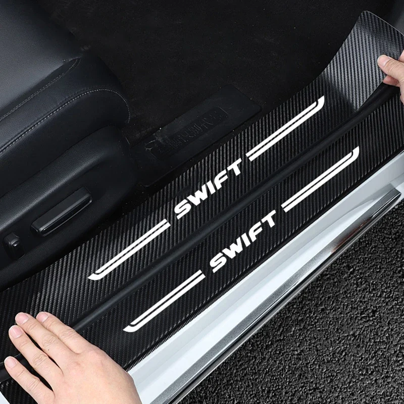 Car Front Rear Door Threshold  - Crepe Pan Carbon avis et prix