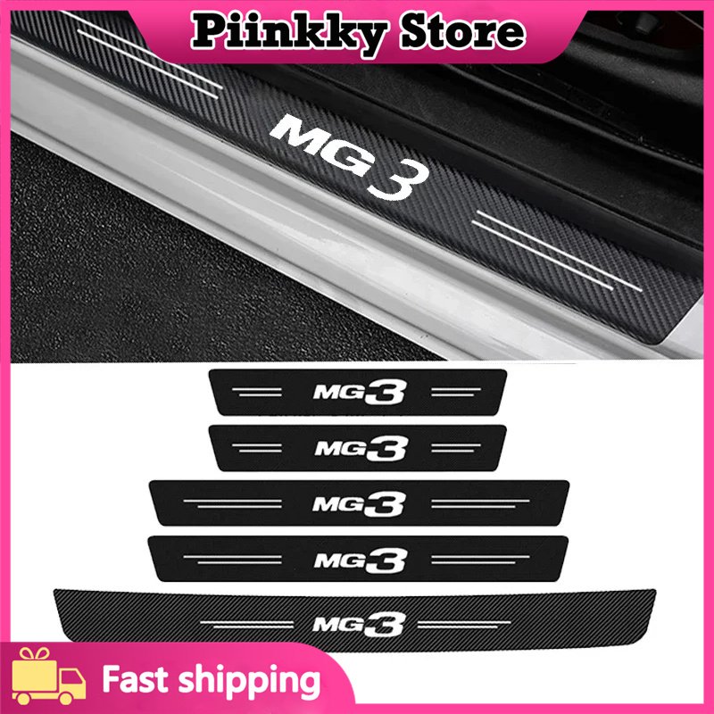for MG 3 MG3 Logo Car Door Sil - Crepe Pan Carbon avis et prix