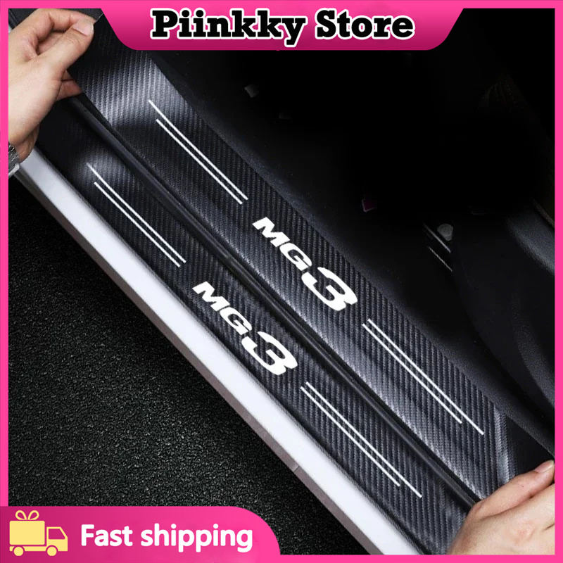 for MG 3 MG3 Logo Car Door Sil - Crepe Pan Carbon avis et prix