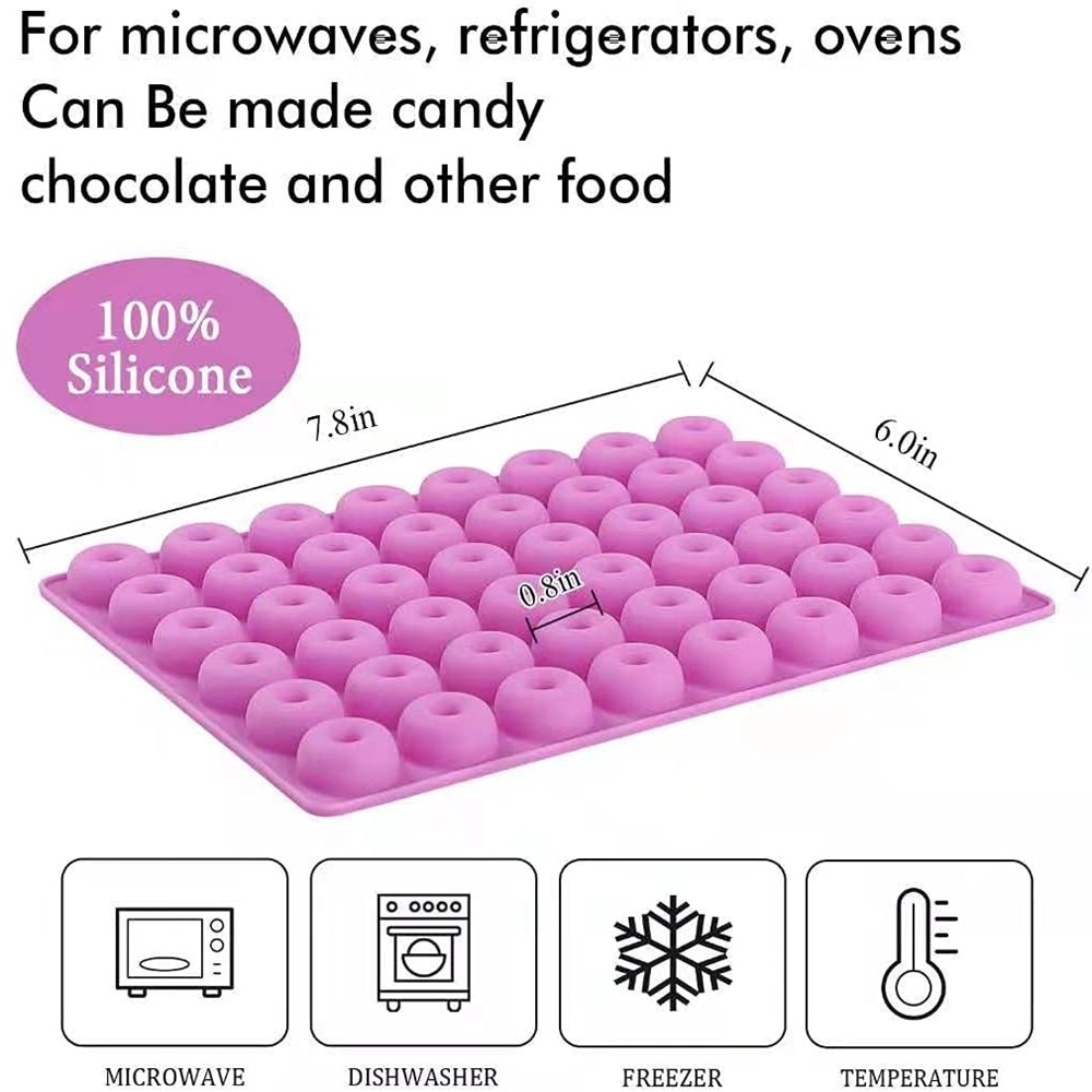 5 Pieces Of Mini Donuts Silico - Donut Mold Silicone avis et prix