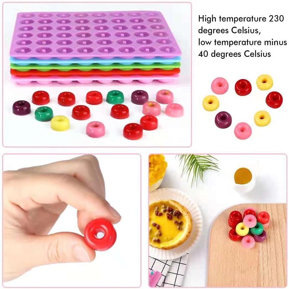 5 Pieces Of Mini Donuts Silico - Donut Mold Silicone avis et prix