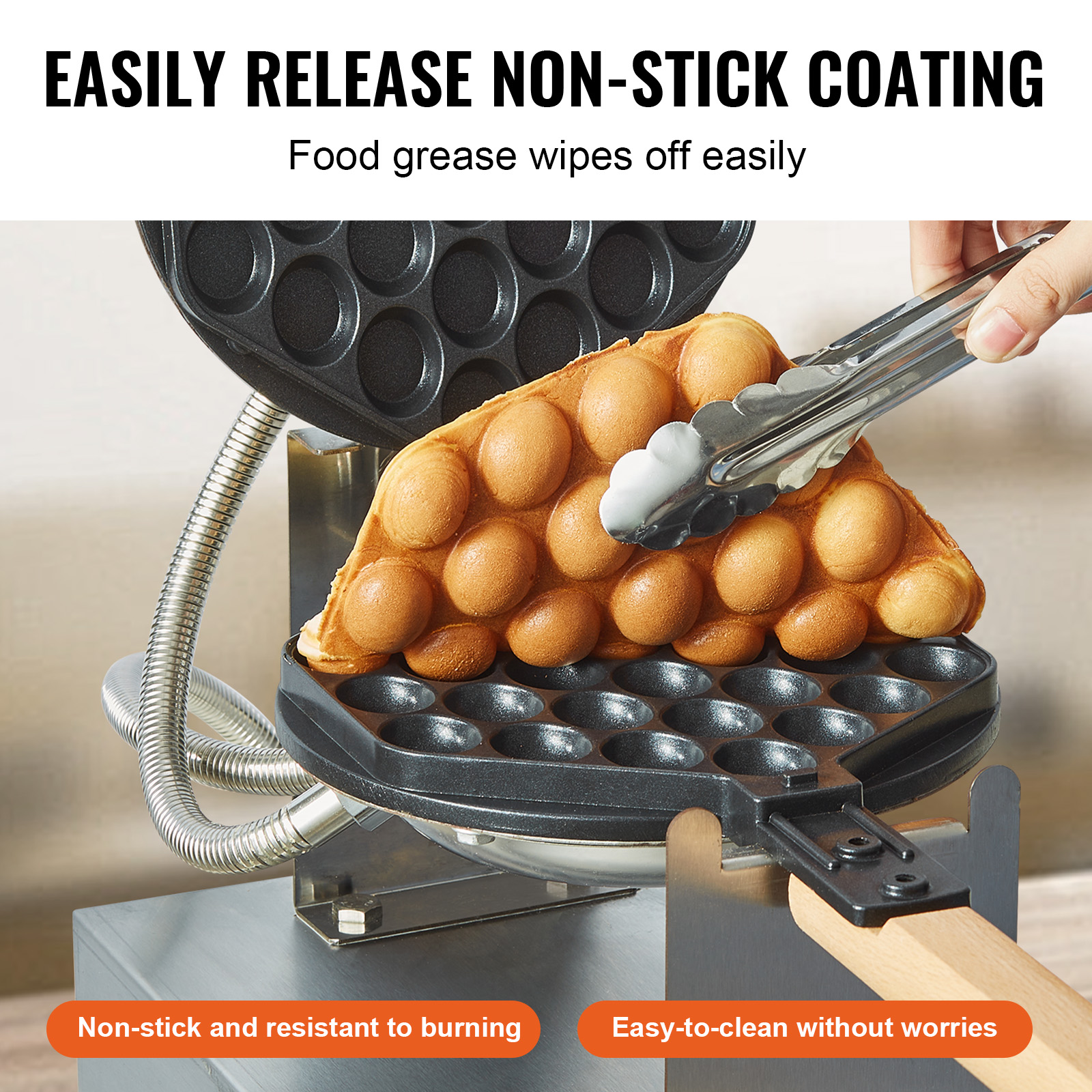 HomeWise Commercial Egg Bubble - Egg Waffle Pan avis et prix