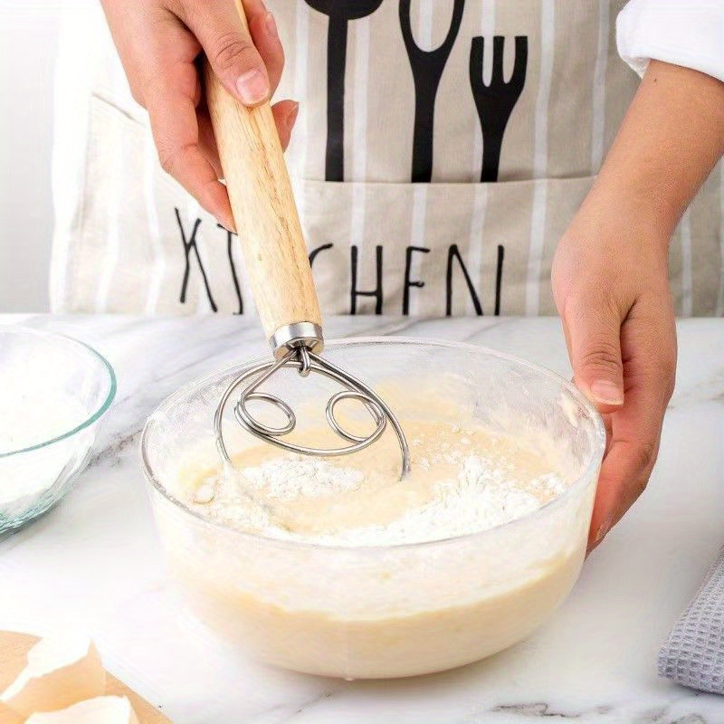 Manual Dough Mixer Danish Doug - Danish Pancake Pan avis et prix