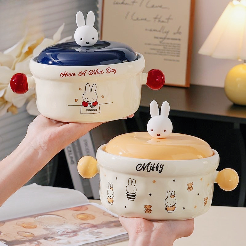 Miffy Cute Cartoon Ceramic Noo - Dim Sum Basket avis et prix