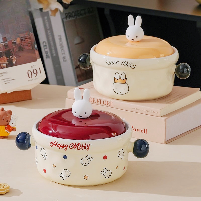 Miffy Cute Cartoon Ceramic Noo - Dim Sum Basket avis et prix