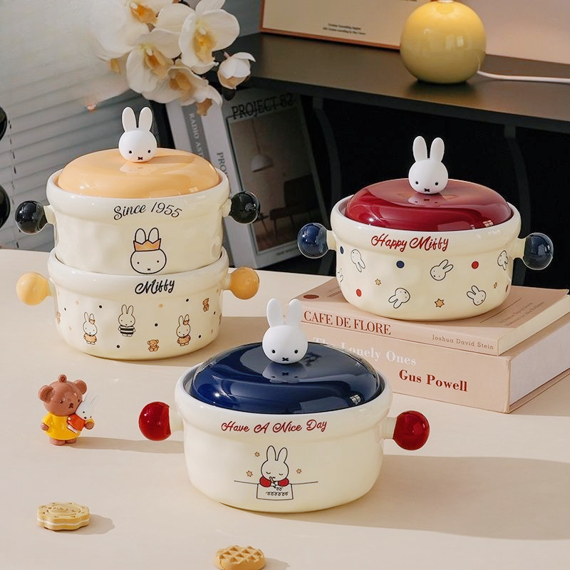 Miffy Cute Cartoon Ceramic Noo - Dim Sum Basket avis et prix