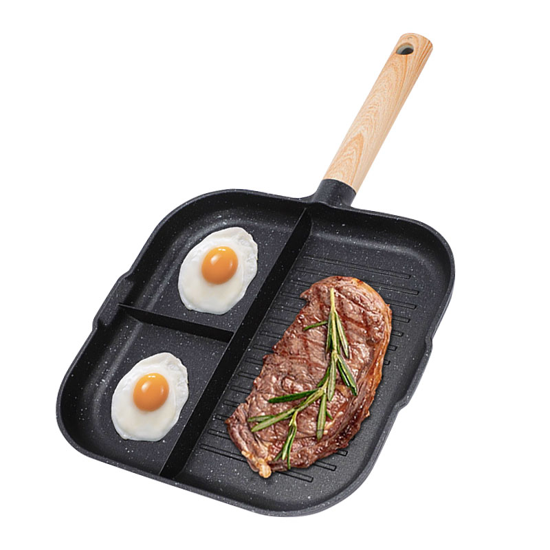 3 in 1 Frying Pan Aluminum All - Egg Waffle Pan avis et prix