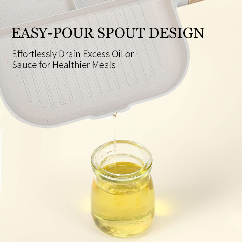 3 in 1 Frying Pan Aluminum All - Egg Waffle Pan avis et prix