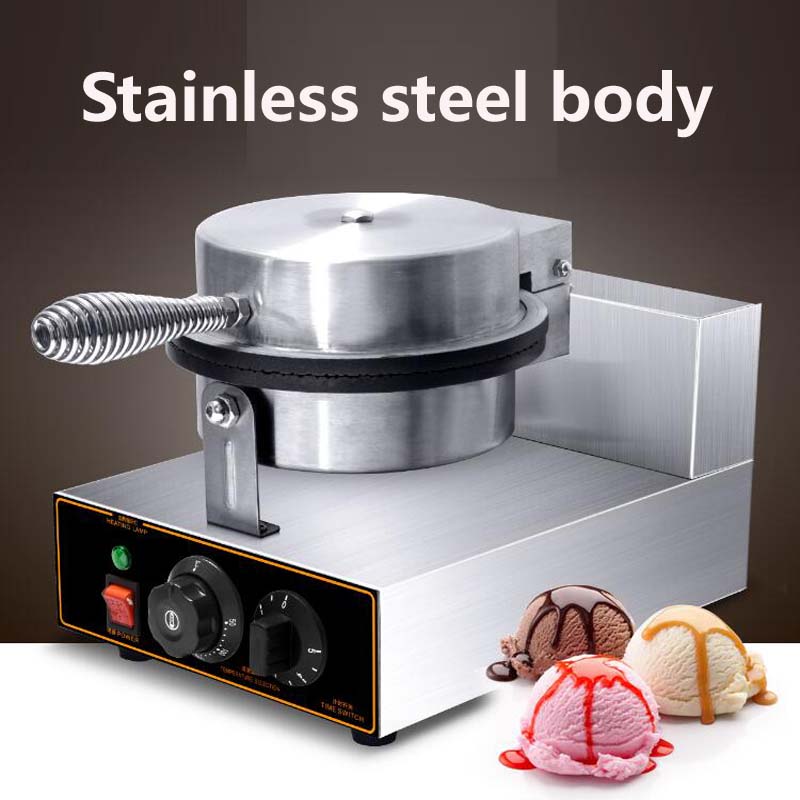Non-Stick Electric Waffle Ice  - Waffle Cone Maker avis et prix