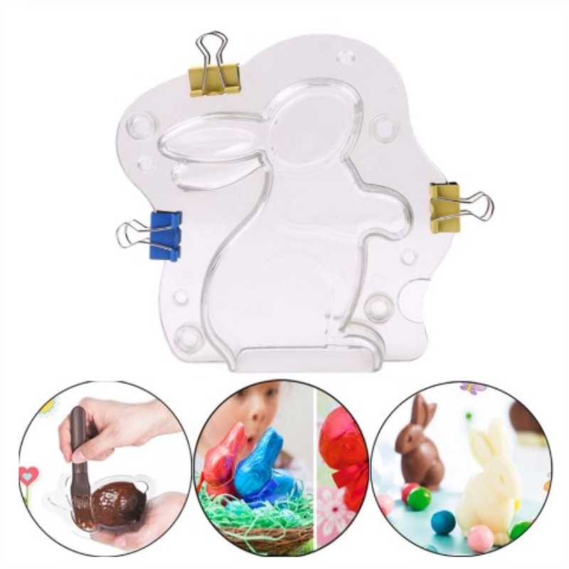New 3D Rabbit shaped Chocolate - Bunny Cake Mold avis et prix