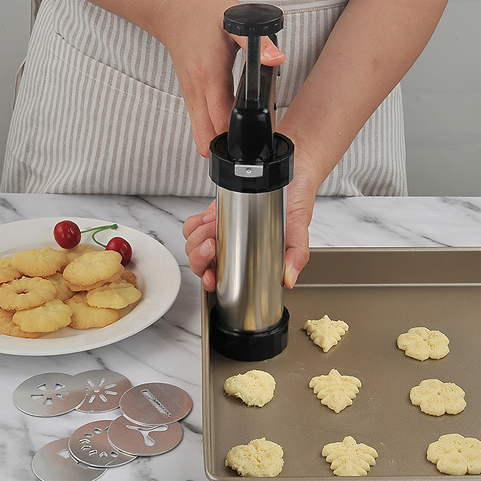 GMOX Cookie Press Gun and Tips - Churros Maker Gun avis et prix