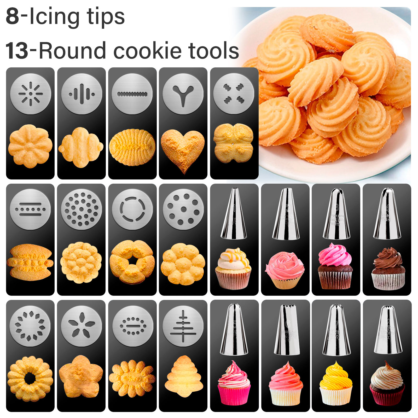 GMOX Cookie Press Gun and Tips - Churros Maker Gun avis et prix