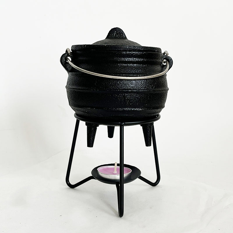 Medium 1/8# Cast Iron Cauldron - Cast Iron Corn avis et prix