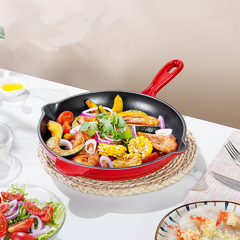 Enameled Cast Iron Skillet Sin - Cast Iron Corn avis et prix