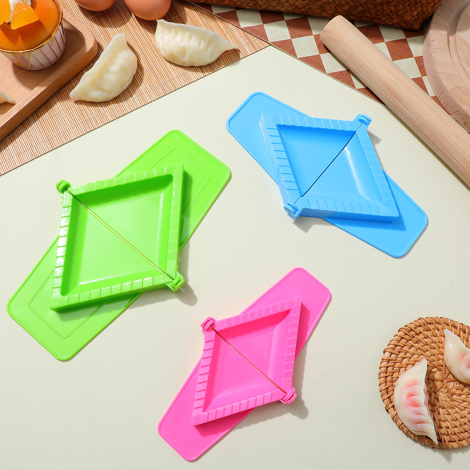 3Pcs Manual Dumpling Maker Pla - Dumpling Press Set avis et prix