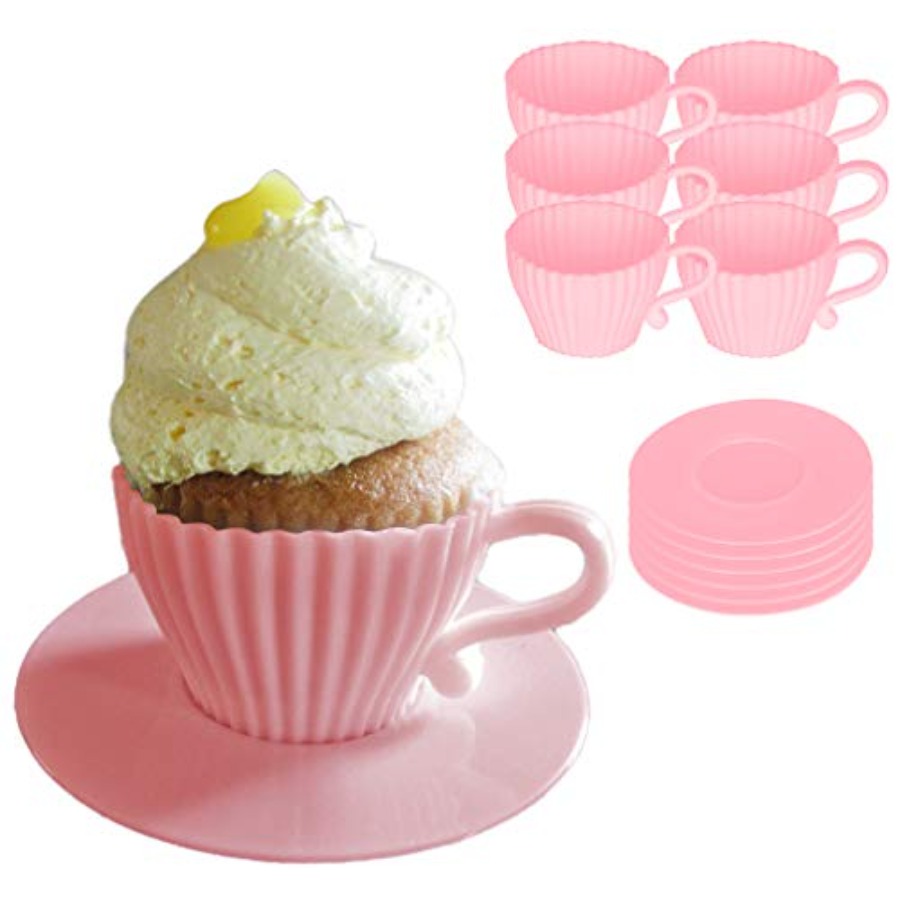Silicone Teacup Set 12 Pc - Cu - Donut Mold Silicone avis et prix
