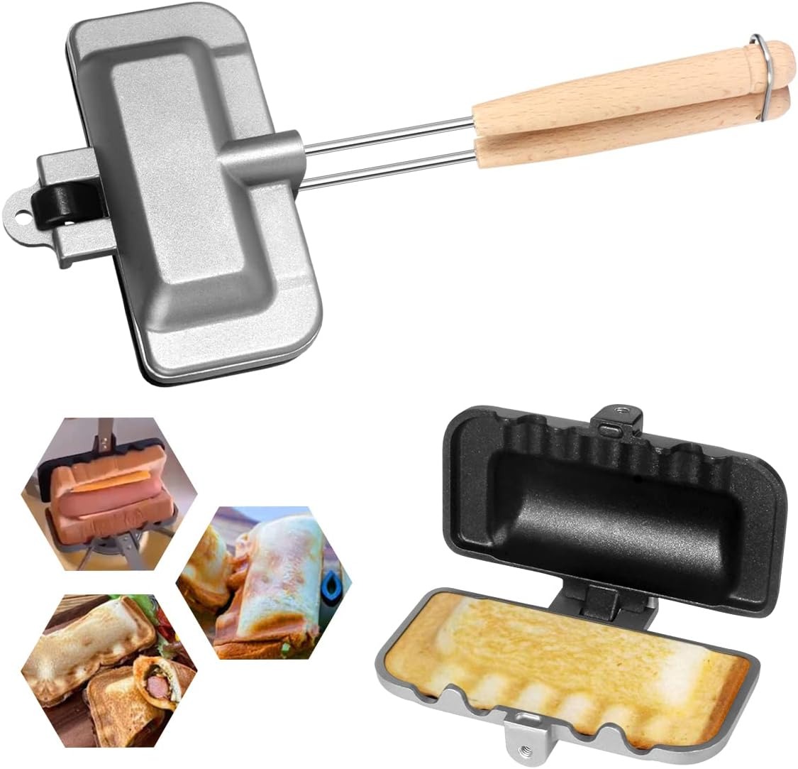 Double Sided Frying Pan, Sandw - Mini Pancake Griddle avis et prix