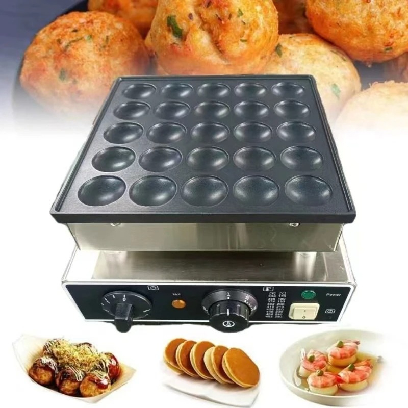 Commercial Snack Fishball Barb - Takoyaki Grill Plate avis et prix