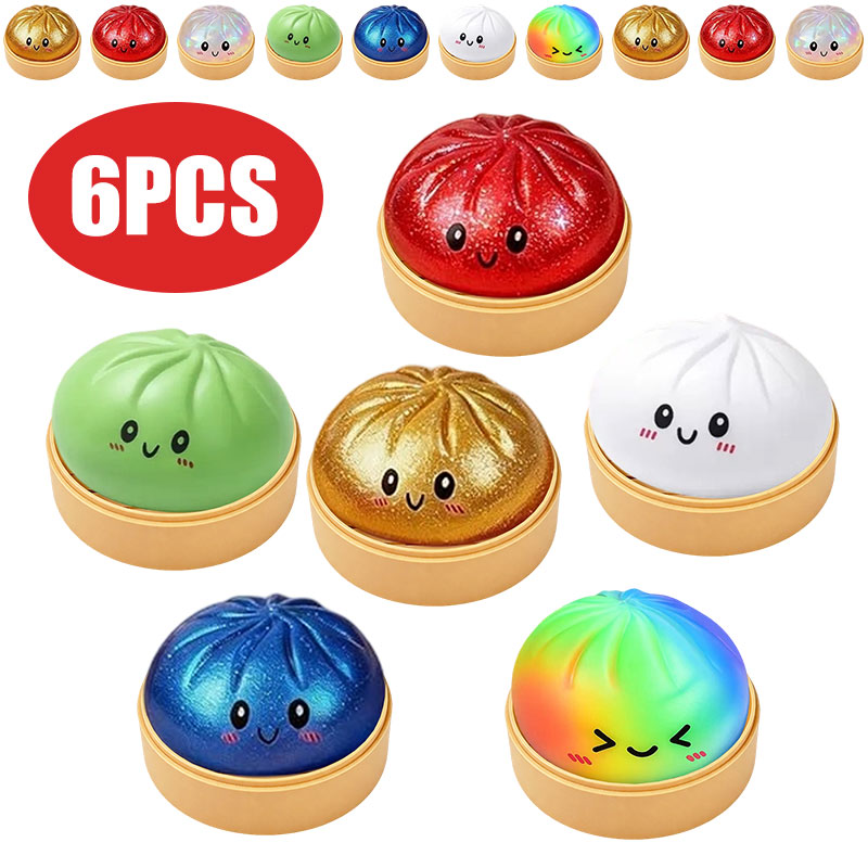 Bao Bun Squishy Toy with Bambo - Bao Steamer Bamboo avis et prix