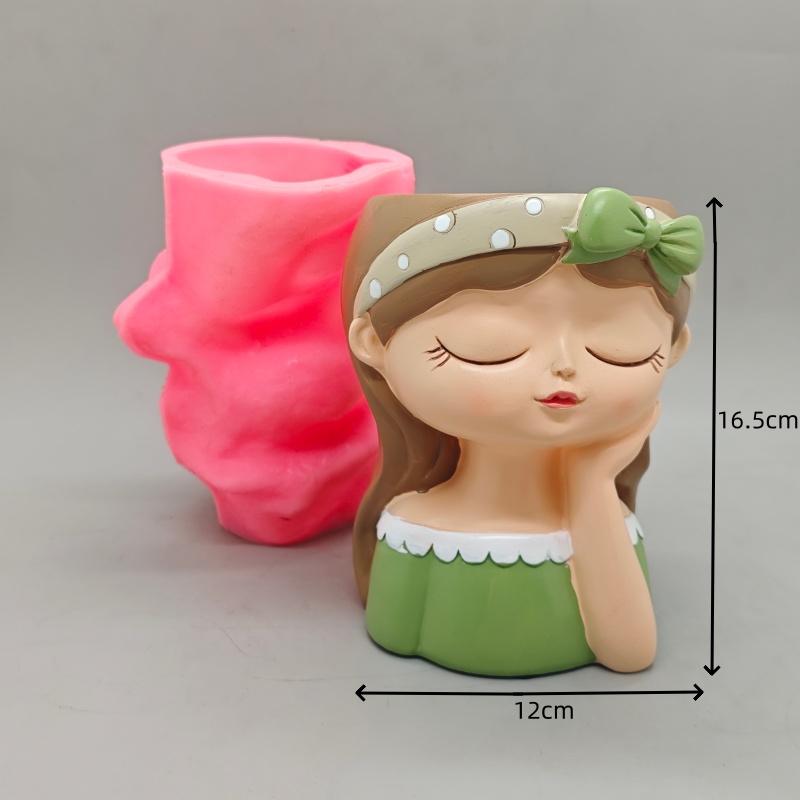 Silicone mold cute bow girl fl - Potsticker Mold avis et prix